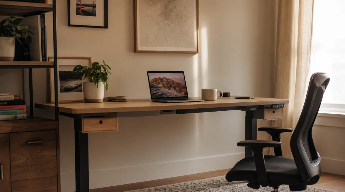 HUANUO Standing Desk with Drawers Review: Six Months of Sit-Stand Life
